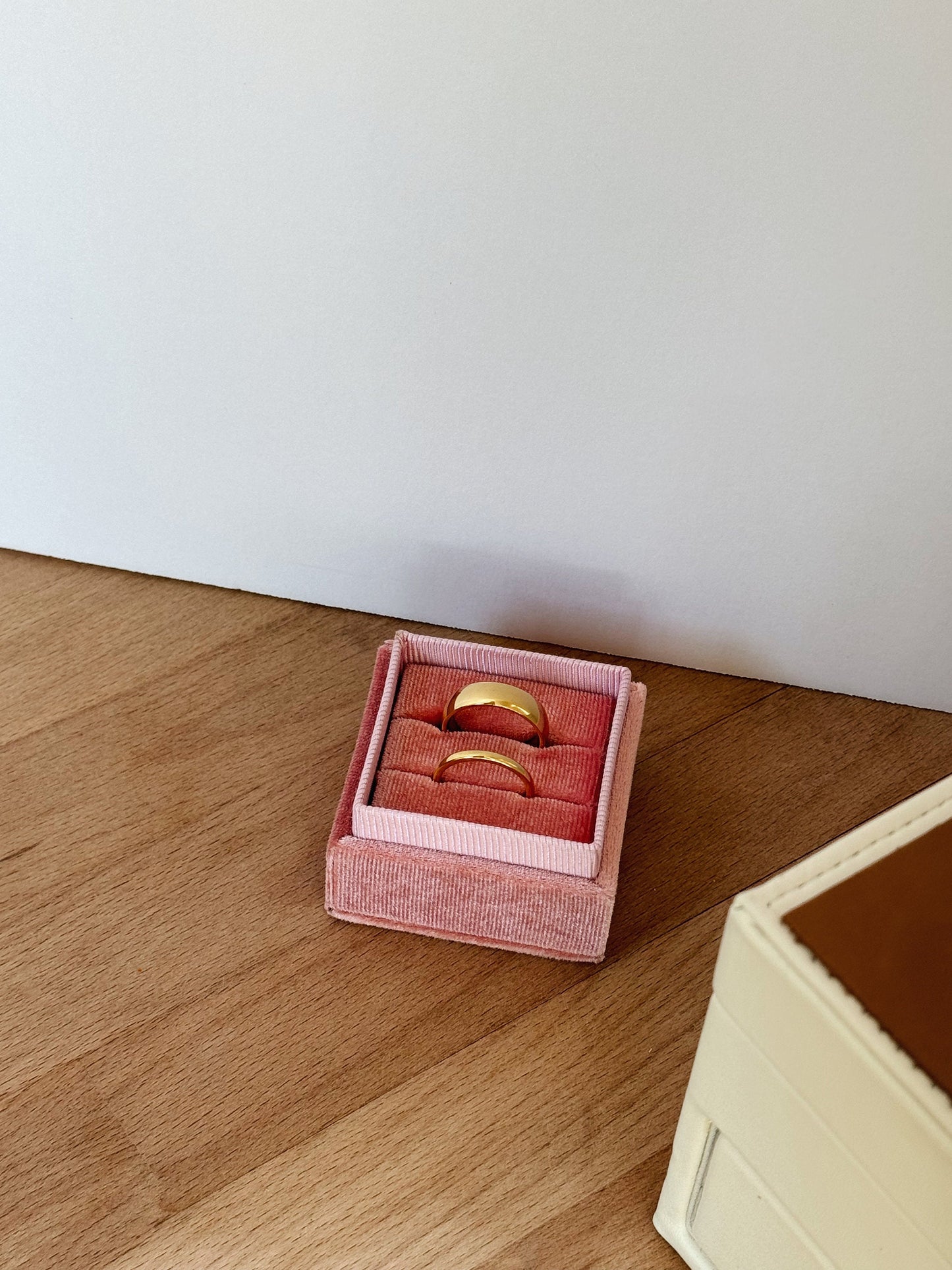 Personalized Ring Set, Gold Filled Couples Rings, Customizable Matching Rings, Promise Ring for Couples, Custom Ring, Engraved Wedding Bands