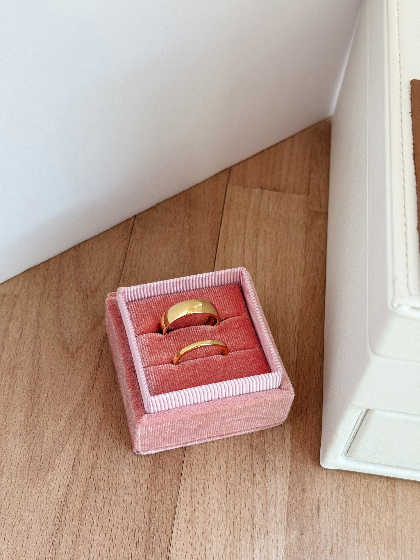 Personalized Ring Set, Gold Filled Couples Rings, Customizable Matching Rings, Promise Ring for Couples, Custom Ring, Engraved Wedding Bands