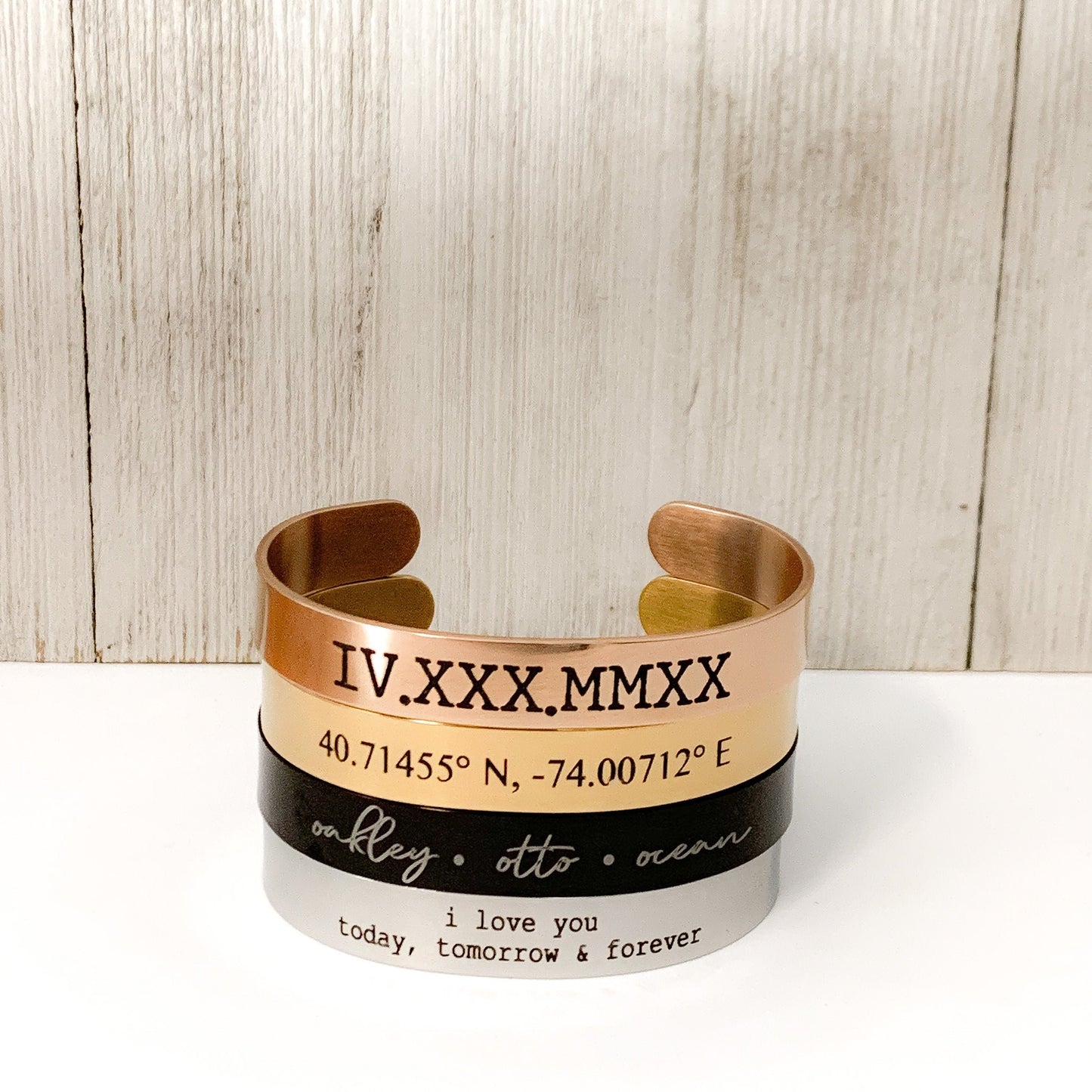 Men’s Bracelet Personalized, Wide Cuff Bracelet, Men’s Jewelry, Roman Numerals Bracelet, Anniversary Gift for Him, Men’s Anniversary Gift