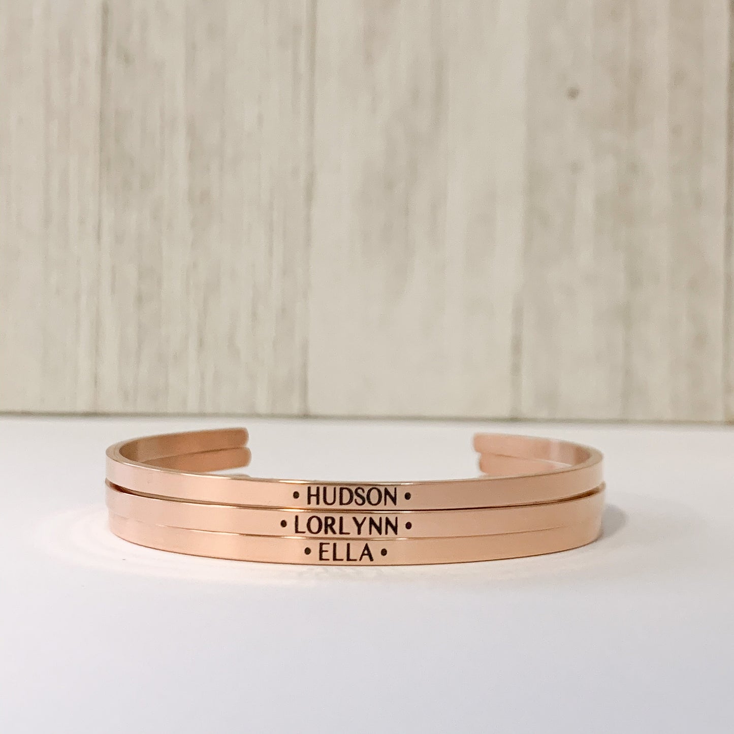 Personalized Bridesmaid Cuff Bracelet, Name Bracelet, Custom Stacking Bracelet, Customizable Wedding Party Gift, Engraved Name Cuff Bracelet