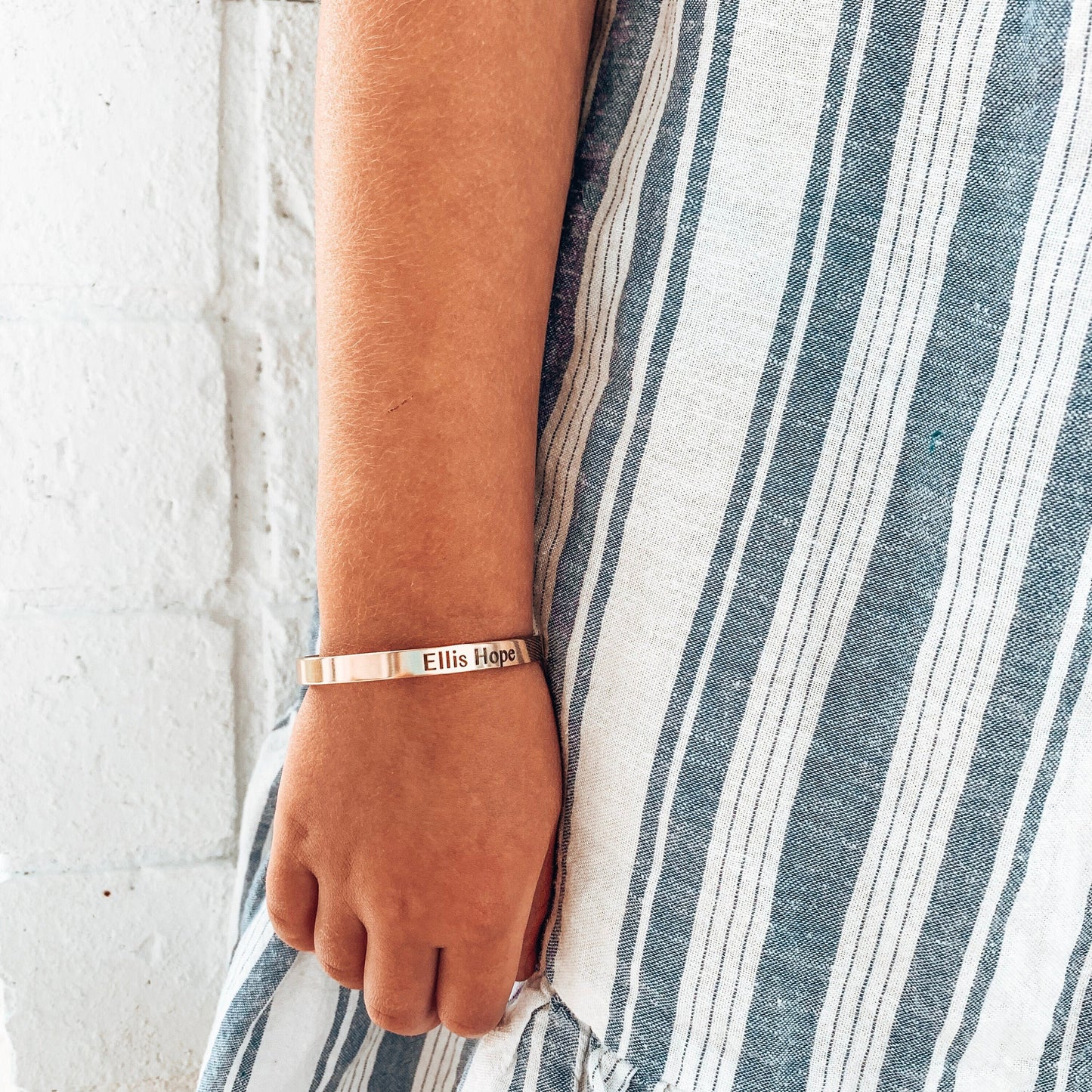 Cuff Bracelet for Kids, Engraved Childrens Bracelet, Personalized Gift for Kids, Jewelry for Kids, Kids Jewelry, Kids Bracelet, Baptism Gift