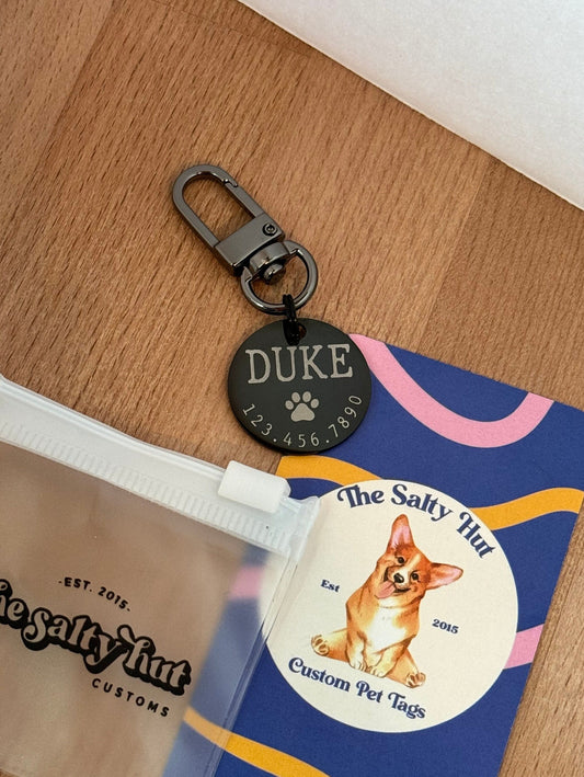 Custom Phone Number Tag, Personalized Dog Tag, Custom Microchip Dog Tag, Pet ID Tag, Dog Name Tag, Custom Dog Tag, Contact Pet Tag for Dogs