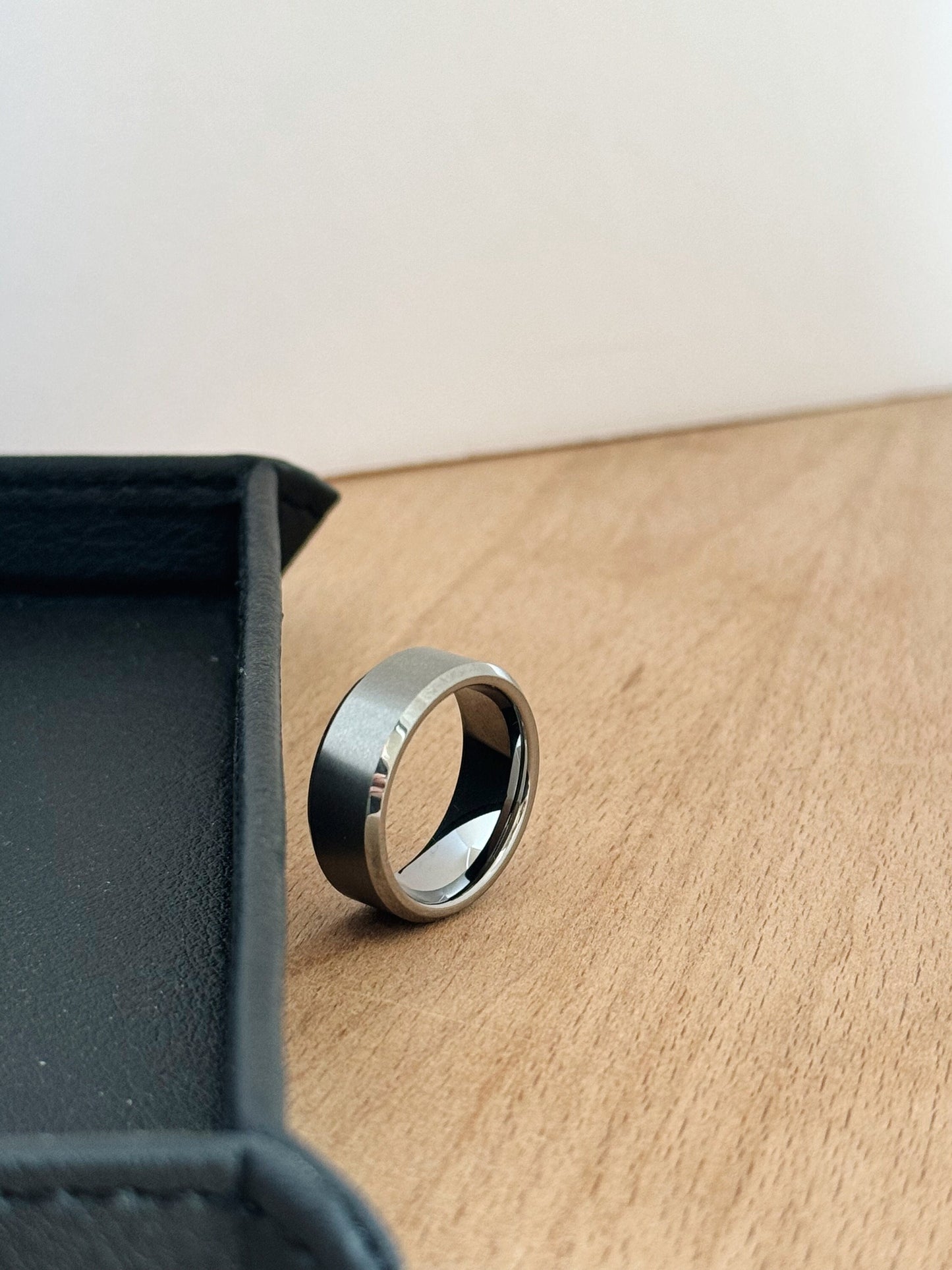 Personalized Silver Tungsten Wedding Band, Engraved Wedding Ring, Custom Ring, Mens Ring, Brushed Silver Wedding Band, Personalize Mens Ring